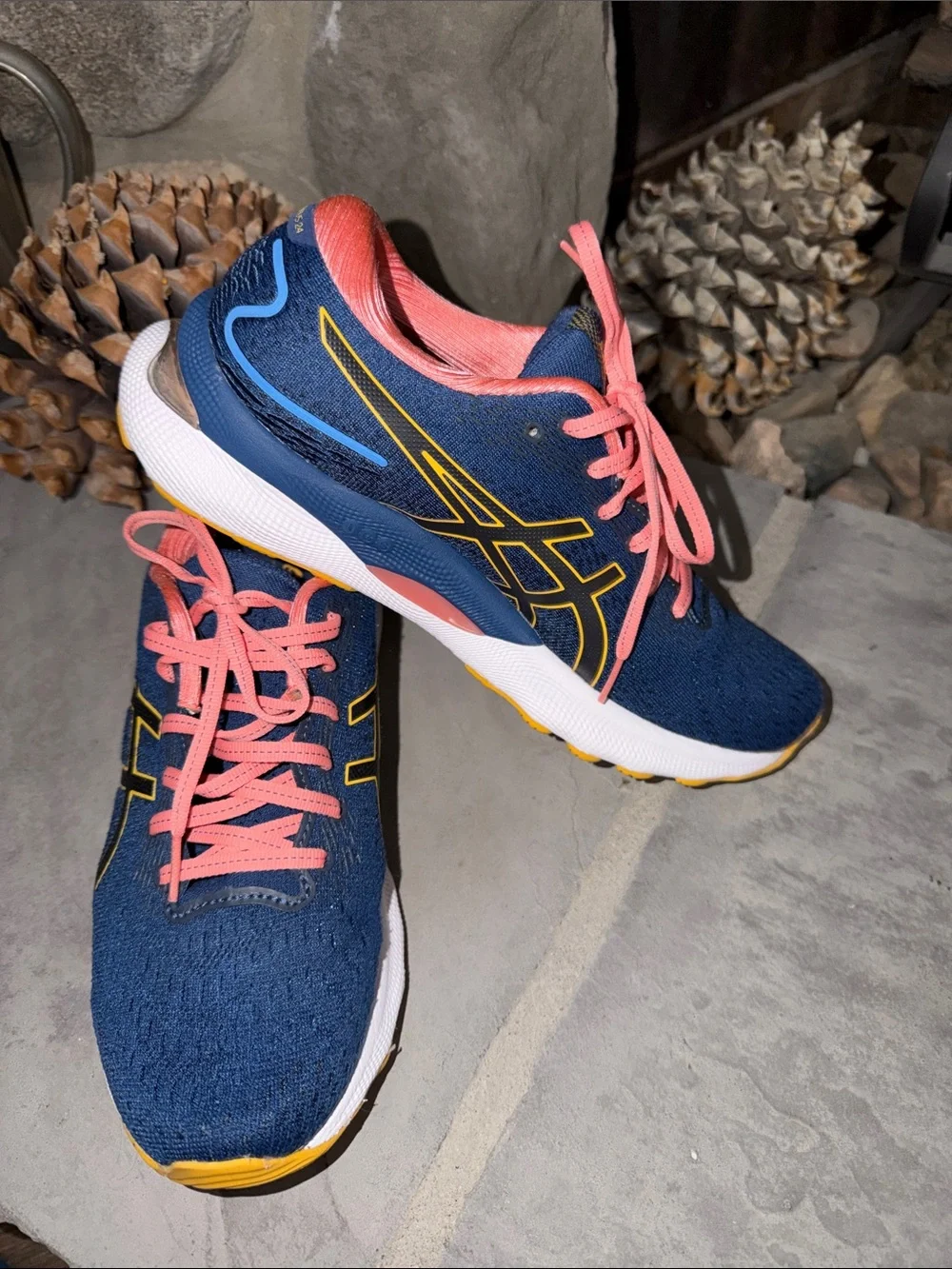 The ASICS Gel-Nimbus 24 Wms 8.5 EUC